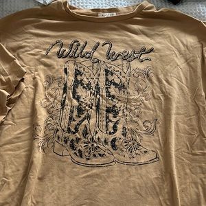 Cute t-shirt from a boutique, worn maybe once